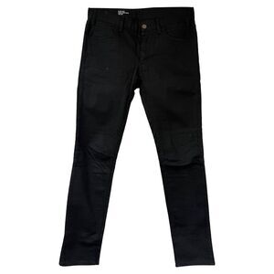 Celine Fitted Jeans in Black Cotton